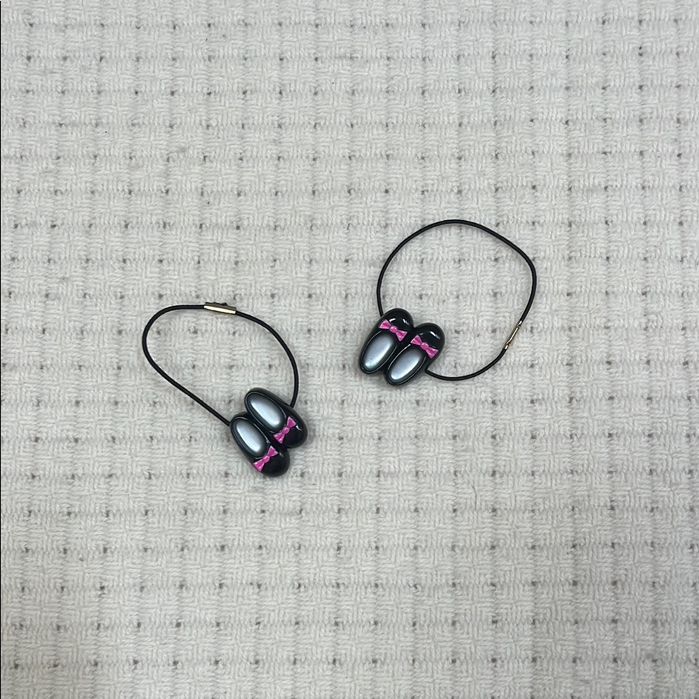 Black and Pink Hair Ties